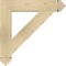 Ekena Millwork Traditional Arts & Crafts Rough Sawn Bracket, Douglas Fir, 4"W x 24"D x 24"H BKT04X24X24TRA03RDF - alternate 2